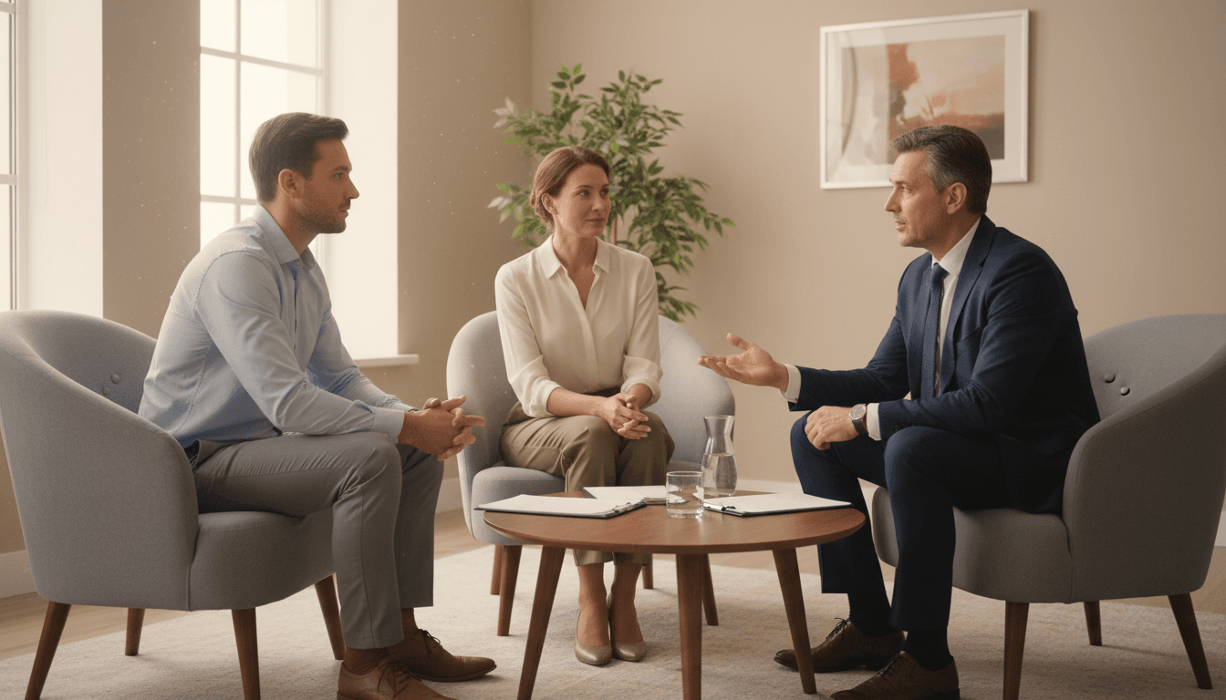 Family mediation consultation session